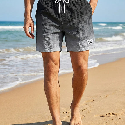 Men's Seersucker Swim Shorts