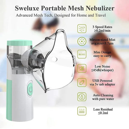 Portable Mesh Nebulizer