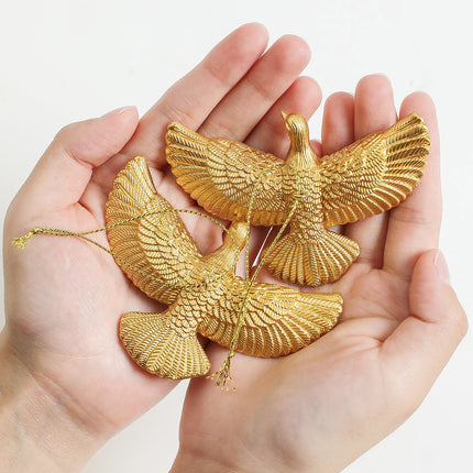Resin Friendship Dove Christmas Ornaments