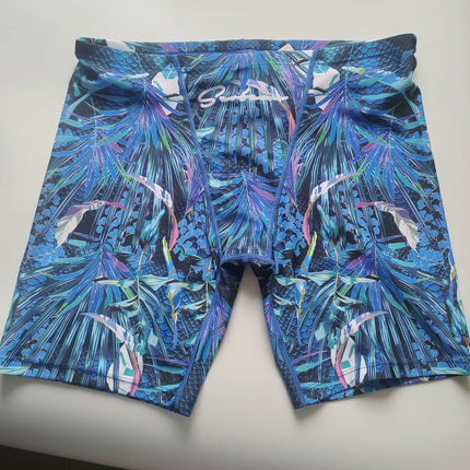 Men's Tropical Print Swim Shorts