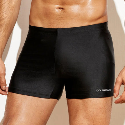 Men's Solid Color Swim Shorts