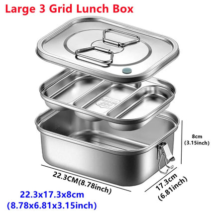 Double Layer Stainless Steel Lunch Box