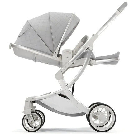 High-Landscape Reversible Baby Stroller
