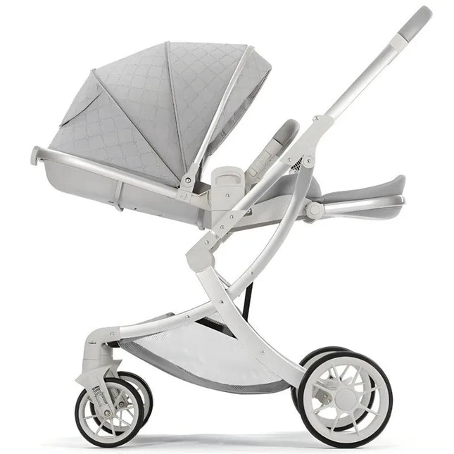 High-Landscape Reversible Baby Stroller