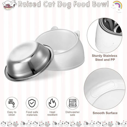 Elevated Stainless Steel Pet Bowl