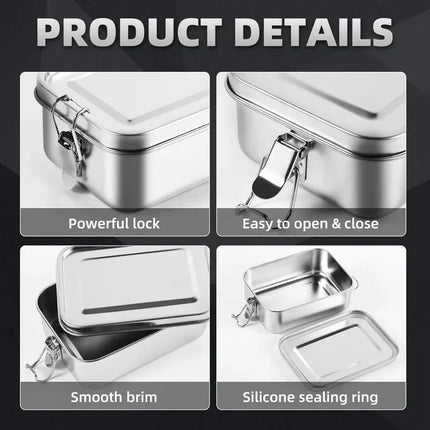 Stainless Steel Bento Lunch Box