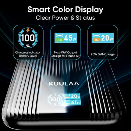 20000mAh 45W Fast Charging Power Bank