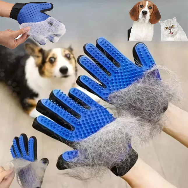 Silicone Pet Bath Gloves