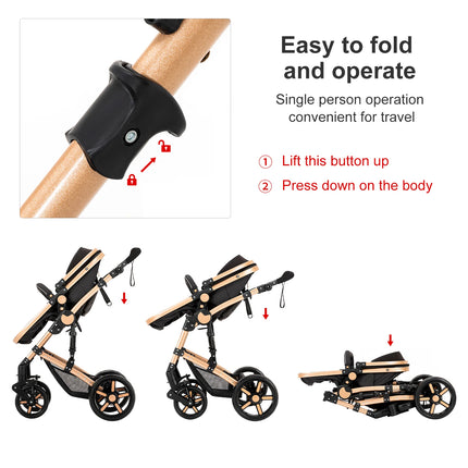 Luxury 3-in-1 Baby Travel System