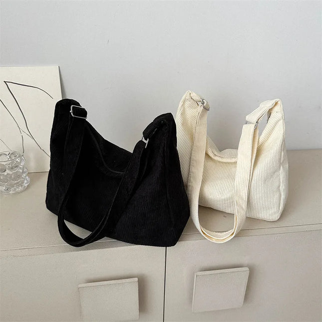 Corduroy Shoulder Bag