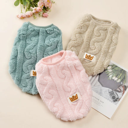 Warm Fleece Pet Sweater