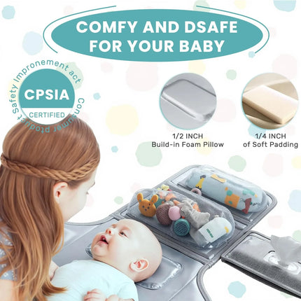 Portable Baby Changing Pad Bag
