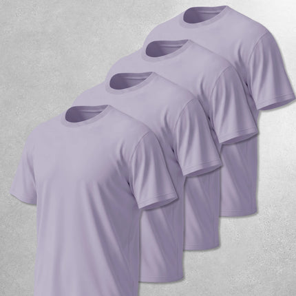 4-Pack Basic Short Sleeve T-Shirts