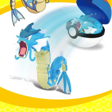 Transforming Pokeball Figure Toy