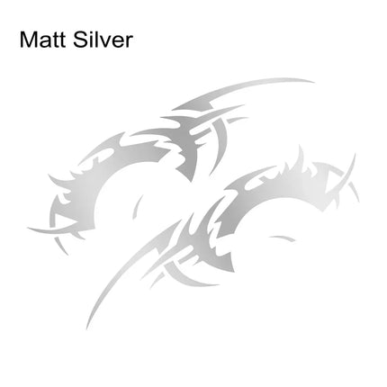 Flame Pattern Car Decal