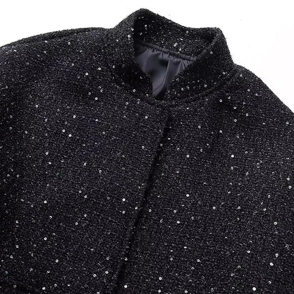 Women's Gold Sequin Jacket