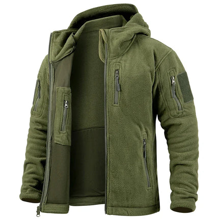 Men’s Warm Fleece Multi-Pocket Jacket