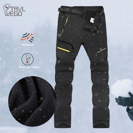 Men’s Thick Warm Softshell Pants