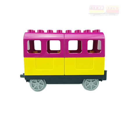 Large Building Block Train Set