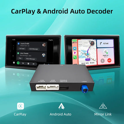 Wireless CarPlay and Android Auto Interface