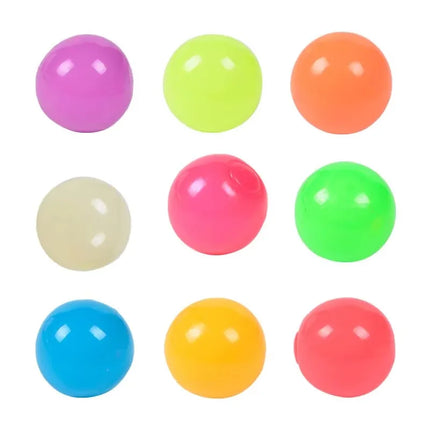 Luminous Sticky Target Balls