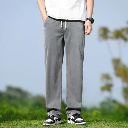 Men’s Loose Lyocell Summer Jeans
