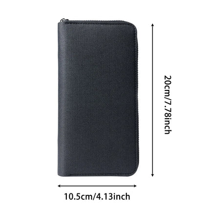 Long Canvas Wallet