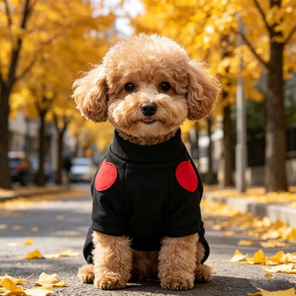 Teddy Heart Pet Sweater