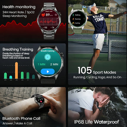 Full-Touch Fitness Smartwatch