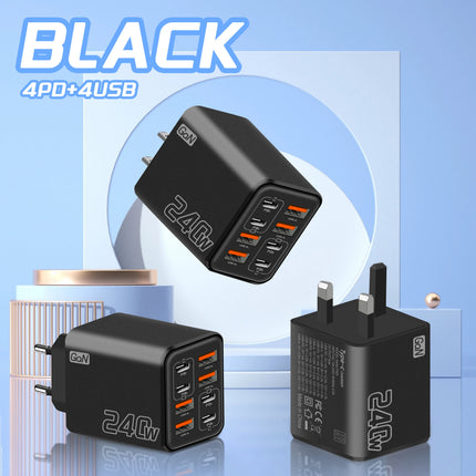 240W 8-in-1 GaN Desktop Charger