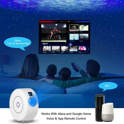 WiFi Aurora Galaxy Projector