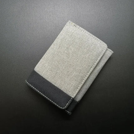 Canvas Trifold Wallet