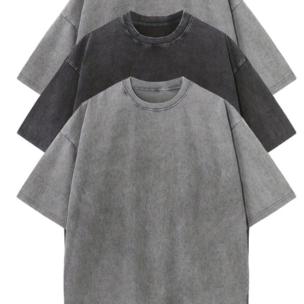 Men’s 100% Cotton Loose-Fit T-Shirts