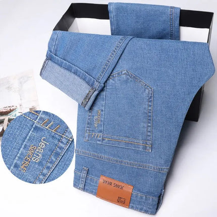 Men’s Lightweight Cotton Stretch Jeans