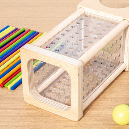 Wooden Stick Picking Board Game for Family and Kids