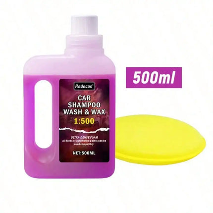 Pink Foam Car Wash Soap