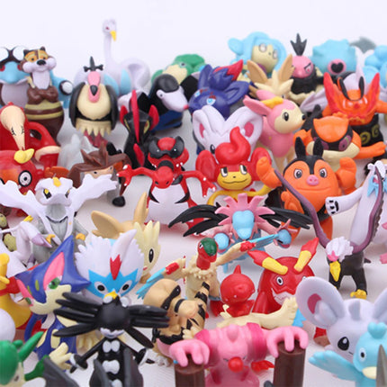 Mini Anime Action Figure Set