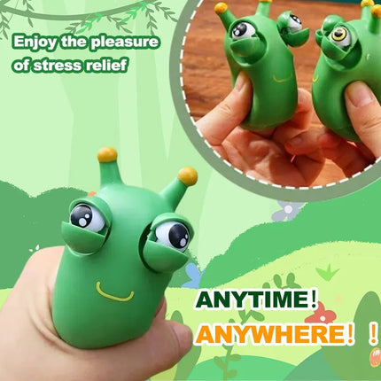 Green Worm Squeeze Toy