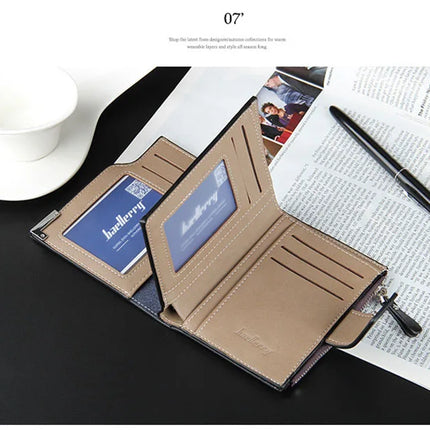 Luxury Short Zipper Wallet