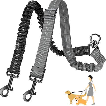 Dual Dog Leash Attachment