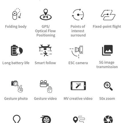 4K GPS Dual Camera Drone