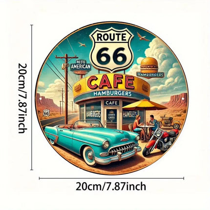 Antique Route Outdoor Wall Decor