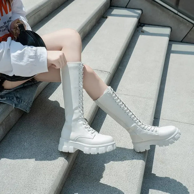 Women's Winter Lace-Up Boots