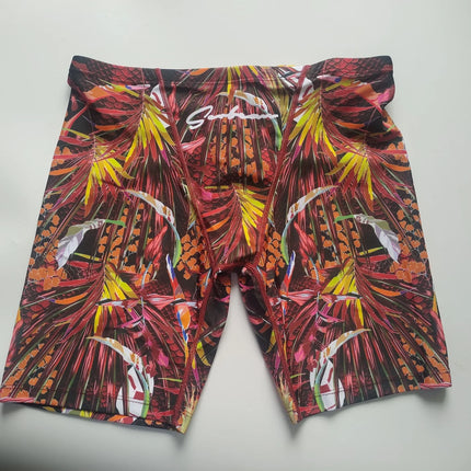 Men's Tropical Print Swim Shorts
