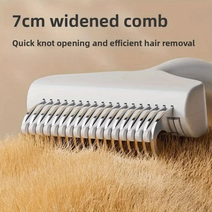 Curved Stainless Steel Pet Comb