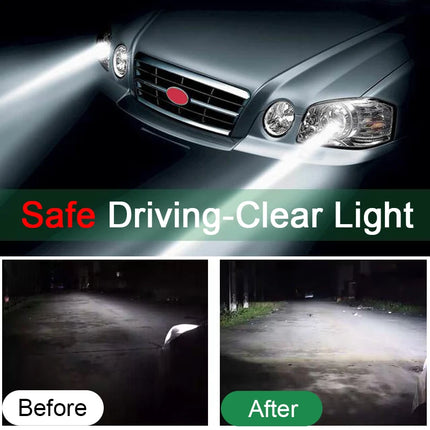 Car Headlight Restoration Polish Kit