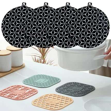 Round Silicone Induction Hob Protector Mat