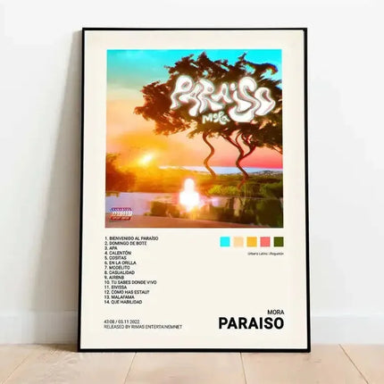 Latin Pop Music Poster
