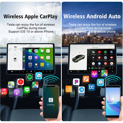 Wireless CarPlay Adapter for Tesla