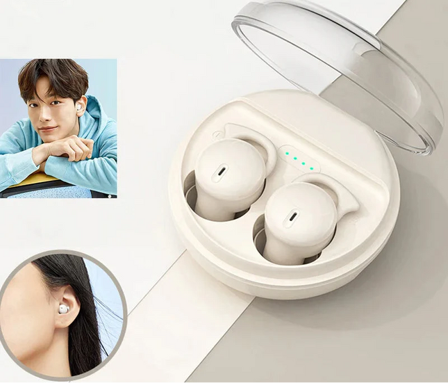 NNEOBA Mini Invisible Wireless Bluetooth Earbuds